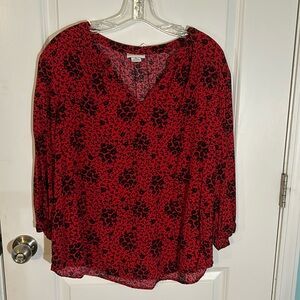 Liz Claiborne 3/4 sleeve top